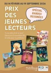 Affiche prix des jeunes lecteurs 2026