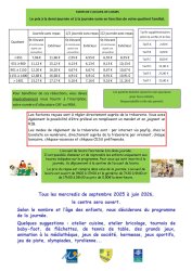 Couverture plaquette alsh des mercredis verso