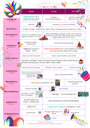 Programme vacances d'hiver 2026